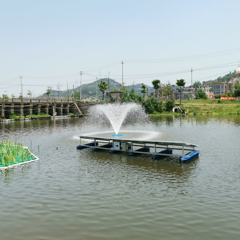 YH-0.75KW  Solar powered aeration system