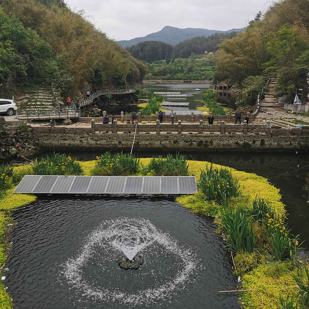 Solar Powered Water Fountain